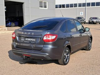 2019 Lada (ВАЗ) Granta I Рестайлинг, серый, 445000 рублей, вид 5