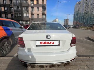 2019 Volkswagen Polo V Рестайлинг, белый, 680000 рублей, вид 5