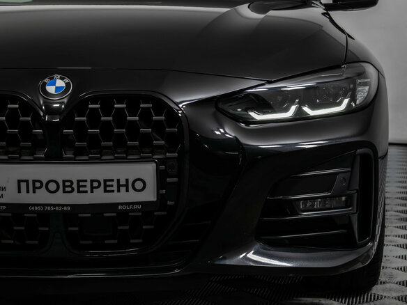 2021 BMW 4 серии 420d xDrive G22, G23, G26, чёрный, 6077000 рублей - вид 20
