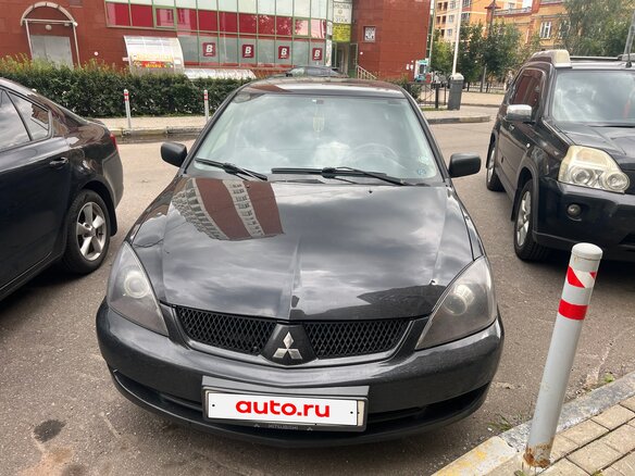 2007 Mitsubishi Lancer IX Рестайлинг, чёрный, 350000 рублей