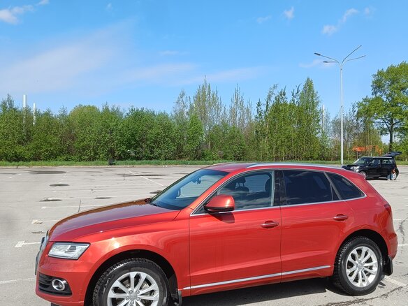 2016 Audi Q5 I (8R) Рестайлинг, красный, 2200000 рублей - вид 7