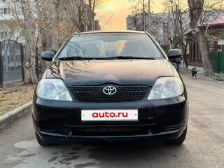 2003 Toyota Corolla IX (E120, E130), чёрный, 539000 рублей, вид 3