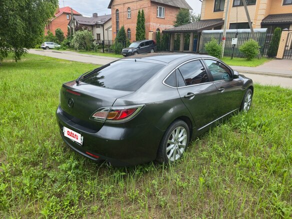 2012 Mazda 6 II (GH) Рестайлинг, серый - вид 1