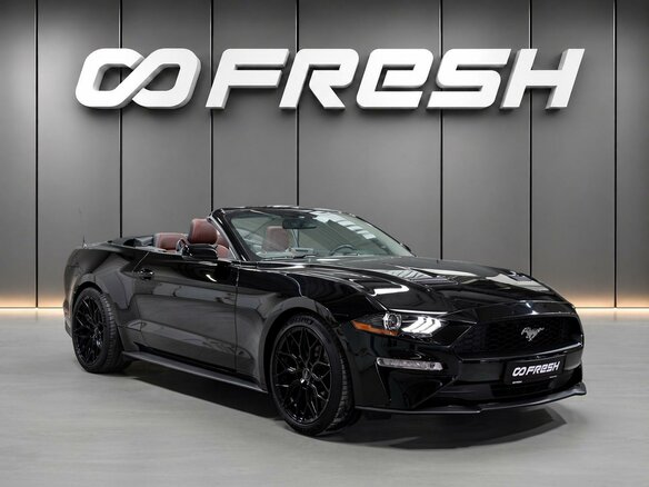 2018 Ford Mustang VI Рестайлинг, чёрный, 3449000 рублей - вид 5