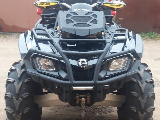 2012 BRP Can-Am Outlander 800, чёрный, 600000 рублей