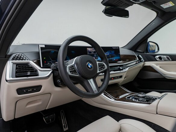 2025 BMW X5 30d IV (G05/G18) Рестайлинг, синий - вид 15