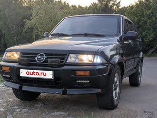 1997 SsangYong Musso I, чёрный, 350000 рублей, вид 3