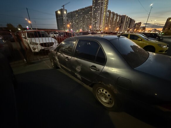 2004 Mitsubishi Lancer IX, серый, 90000 рублей - вид 2