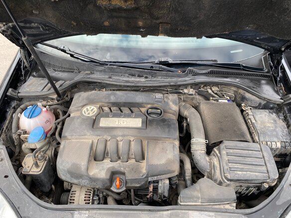2008 Volkswagen Jetta V, чёрный, 610000 рублей - вид 2