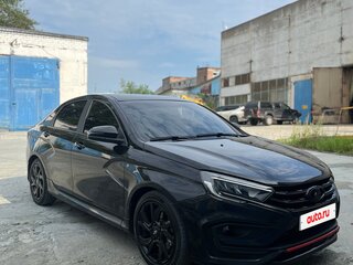 2024 Lada (ВАЗ) Vesta Sportline I Рестайлинг (NG), чёрный, 1500000 рублей, вид 1