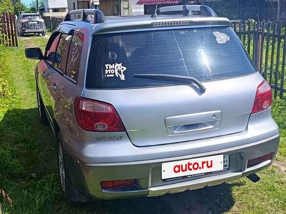2007 Mitsubishi Outlander I, серебристый, 650000 рублей - вид 2