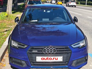 2017 Audi A4 V (B9), синий, 2950000 рублей, вид 1