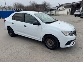 2018 Renault Logan II Рестайлинг, белый, 419000 рублей, вид 2