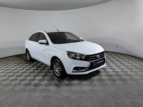 2020 Lada (ВАЗ) Vesta I, белый, 756000 рублей, вид 3