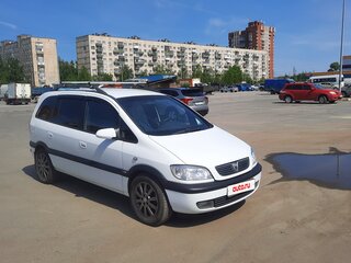 2004 Opel Zafira A Рестайлинг, белый, 560000 рублей, вид 1