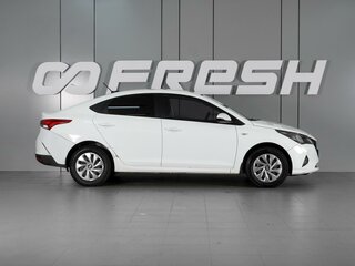 2020 Hyundai Solaris II Рестайлинг, белый, 1349000 рублей, вид 5