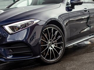 2021 Mercedes-Benz CLS 450 III (C257) Рестайлинг, синий, 6150000 рублей, вид 2