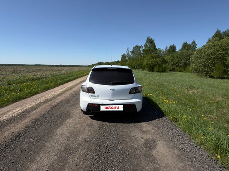 2008 Mazda 3 I (BK) Рестайлинг, белый, 550000 рублей, вид 3