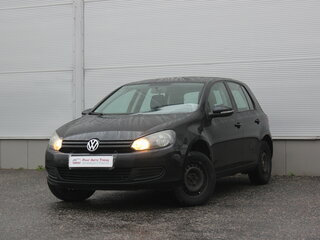 2010 Volkswagen Golf VI, чёрный, 597000 рублей, вид 1