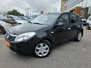 2012 Renault Sandero I, чёрный, 299000 рублей, вид 1