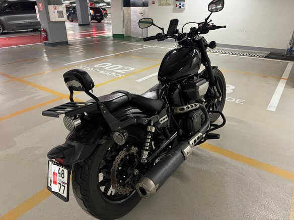 2011 Yamaha XV950 Bolt, чёрный, 700000 рублей - вид 5
