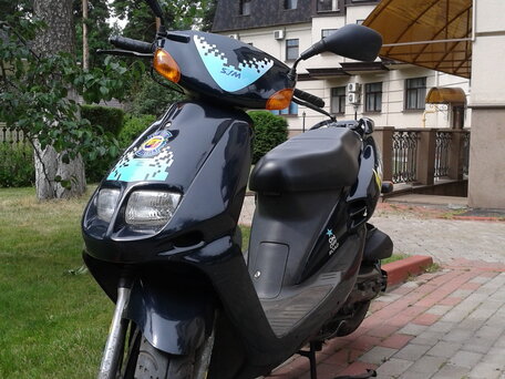 1998 Sym Jet 4 50, чёрный, 52000 рублей, вид 1