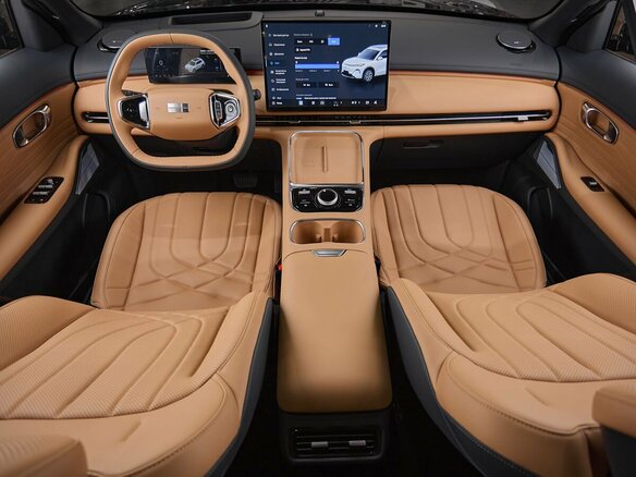 2026 Geely EX5 Гибрид EM-i, чёрный - вид 8