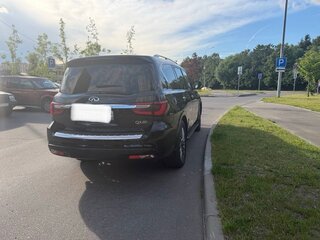 2018 Infiniti QX80 I Рестайлинг 2, чёрный, 3150000 рублей, вид 4