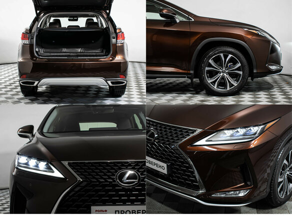 2020 Lexus RX 300 IV Рестайлинг, коричневый, 5960000 рублей - вид 14