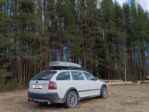 2012 Skoda Octavia Scout II (A5) Рестайлинг, белый, 1500000 рублей - вид 12