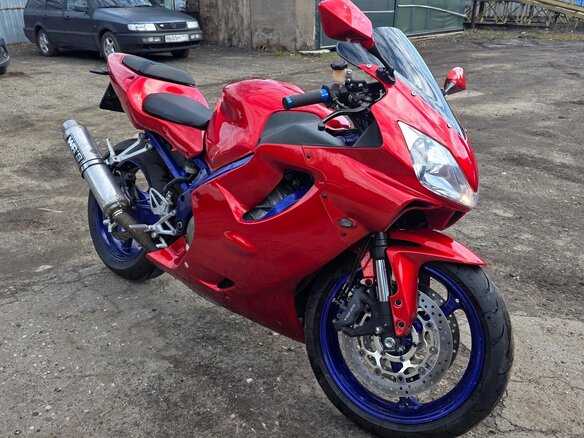 2002 Honda CBR 600F, красный, 350000 рублей - вид 12