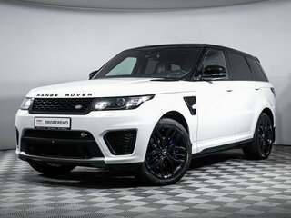 2016 Land Rover Range Rover Sport SVR II, белый, 4745000 рублей, вид 1