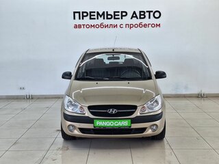 2008 Hyundai Getz I Рестайлинг, бежевый, 415000 рублей, вид 2