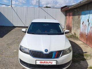 2018 Skoda Rapid I Рестайлинг, белый, 850000 рублей, вид 1