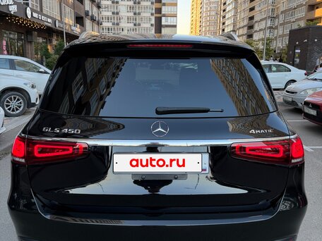 2022 Mercedes-Benz GLS 450 II (X167), чёрный, 9600000 рублей, вид 4