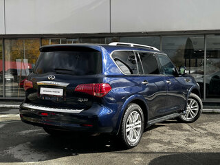2015 Infiniti QX80 I Рестайлинг, синий, 2270000 рублей, вид 4