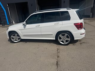 2013 Mercedes-Benz GLK-Класс 300 I (X204) Рестайлинг, белый, 1850000 рублей, вид 3