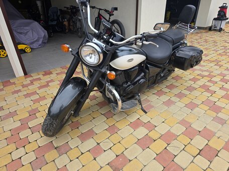 2013 Kawasaki VN900 Vulcan, серебристый, 630000 рублей, вид 4