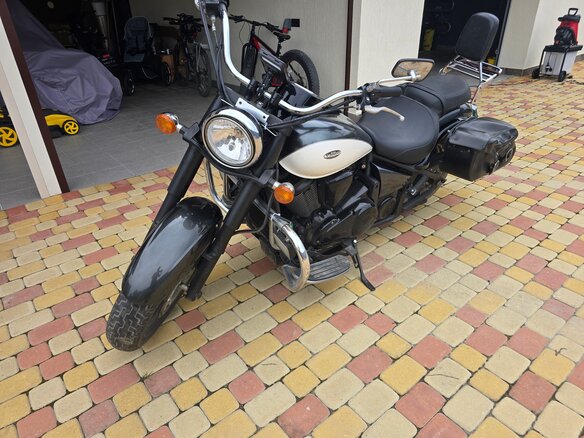 2013 Kawasaki VN900 Vulcan, серебристый, 610000 рублей - вид 3