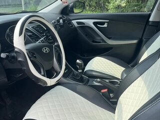 2015 Hyundai Elantra V (MD) Рестайлинг, чёрный, 1200000 рублей, вид 4