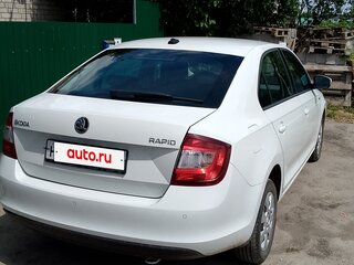 2019 Skoda Rapid I Рестайлинг, белый, 1300000 рублей, вид 3