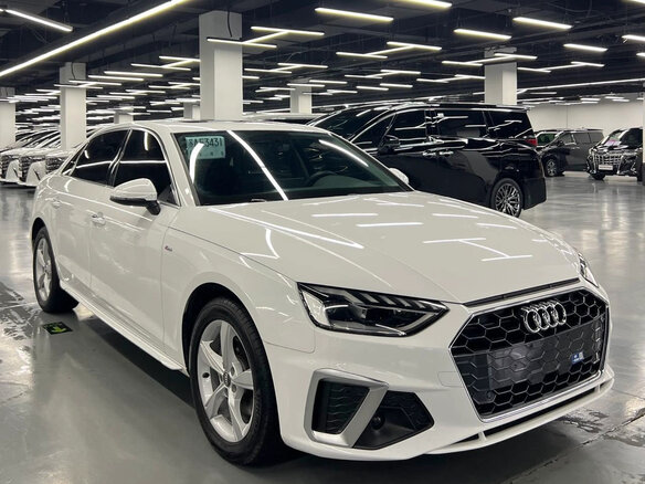 2021 Audi A4 35 TFSI Long V (B9) Рестайлинг, белый, 2431000 рублей