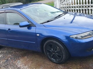 2004 Mazda 6 I (GG), синий, 320000 рублей, вид 2