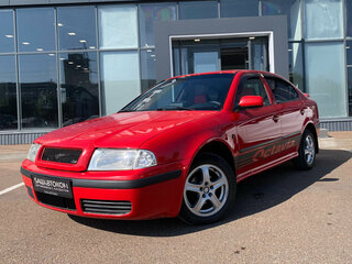 2007 Skoda Octavia I (A4) Рестайлинг, красный, 390000 рублей, вид 2