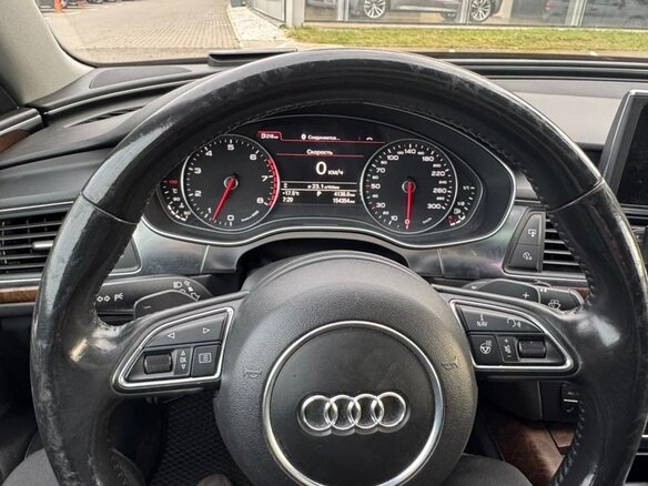 2011 Audi A6 IV (C7), серый, 1190000 рублей - вид 10