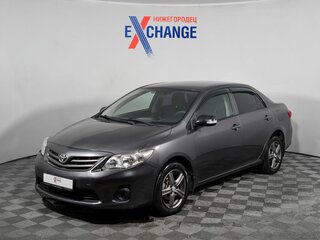 2010 Toyota Corolla X (E140, E150) Рестайлинг, серый, 677000 рублей, вид 1