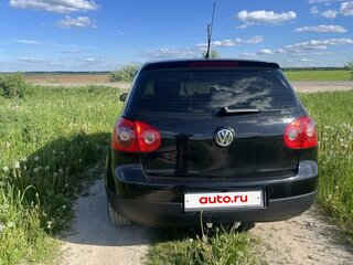2007 Volkswagen Golf V, чёрный, 555000 рублей, вид 4