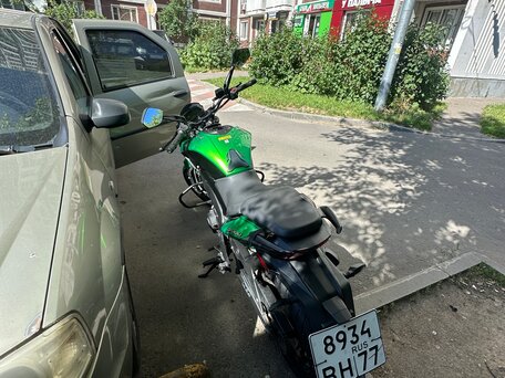 2020 Bajaj Dominar 400, зелёный, 345000 рублей, вид 5