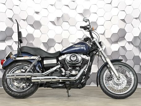 2008 Harley-Davidson Street Bob, синий, 659000 рублей, вид 3