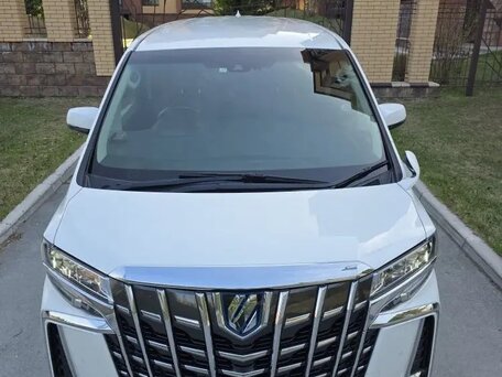 2019 Toyota Alphard III Рестайлинг, белый, 4380000 рублей, вид 1